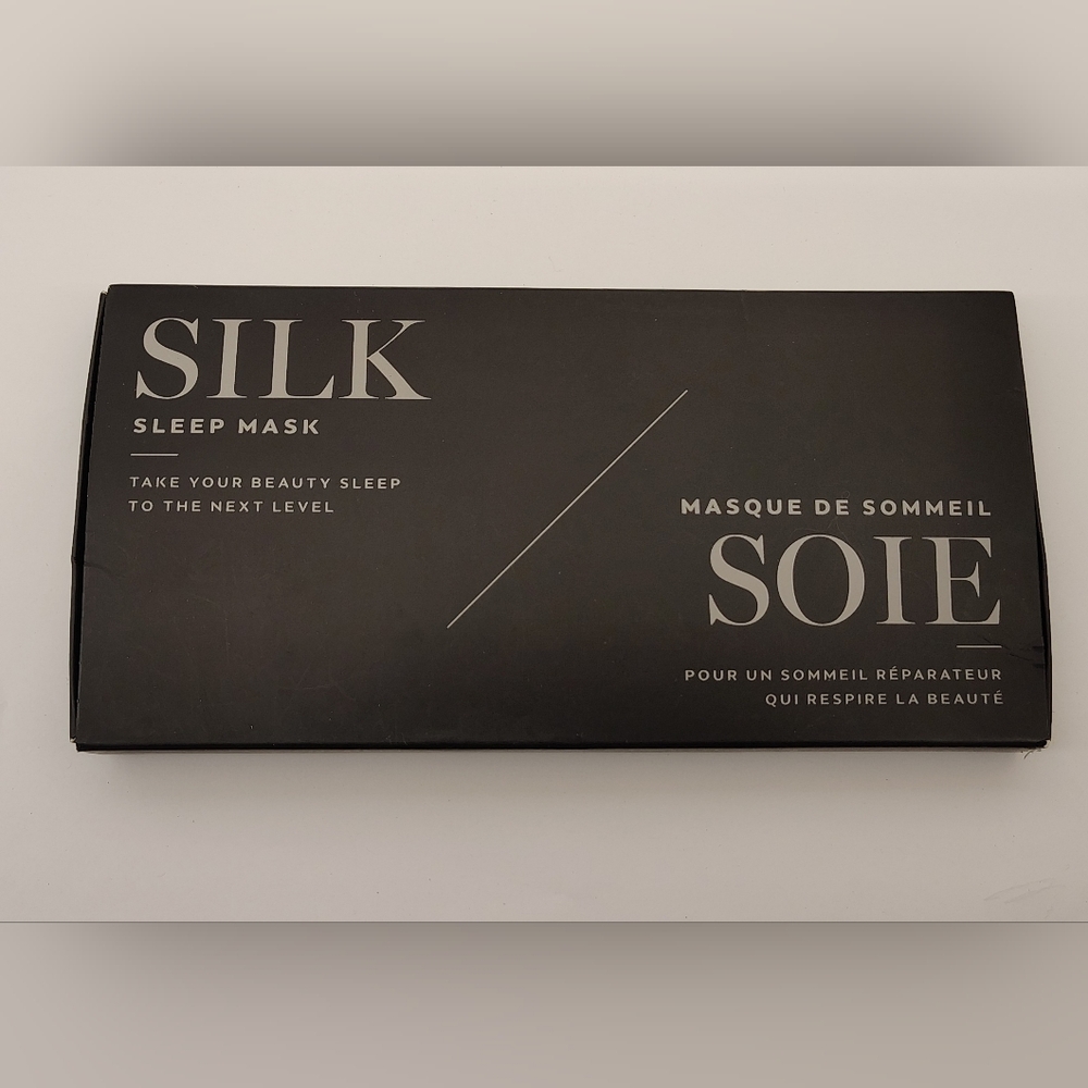 FREE w/ Purchase Live & Lore Silk Black Sleep Mask